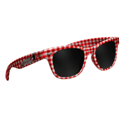 Sonnenbrille kariert