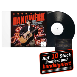Handwerk - 10 Jahre Unplugged - White Label Edition: Handsignierte Schwarze 2-LP (Testpressung)